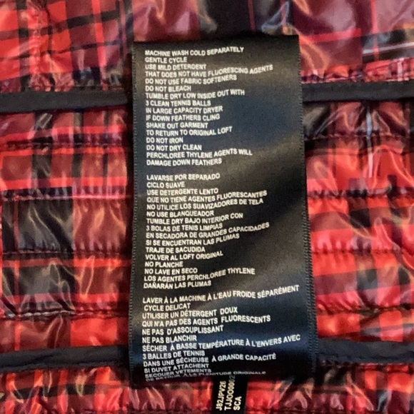 Tommy Hilfiger Women’s Sleeveless Plaid Puffer Vest Packable Lightweight T38* - Picture 5 of 7